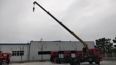 HBQZ Grue de chargement de camion mobile de 7 tonnes avec flèches à 4 sections (SQ7S4)