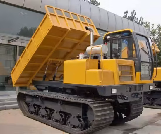 Om06 6tonne transporteur sur chenilles en caoutchouc pour les Philippines