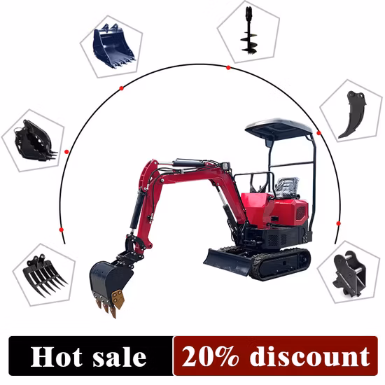 Pelle sur chenilles Titan, mini pelle de 1 tonne, véritable affaire, à vendre