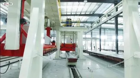 Machine de production de blocs de béton cellulaire pour la fabrication de matériaux de construction