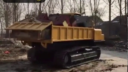 Chine Dumper sur chenilles en caoutchouc pour transporteur sur chenilles de 6 tonnes 7t